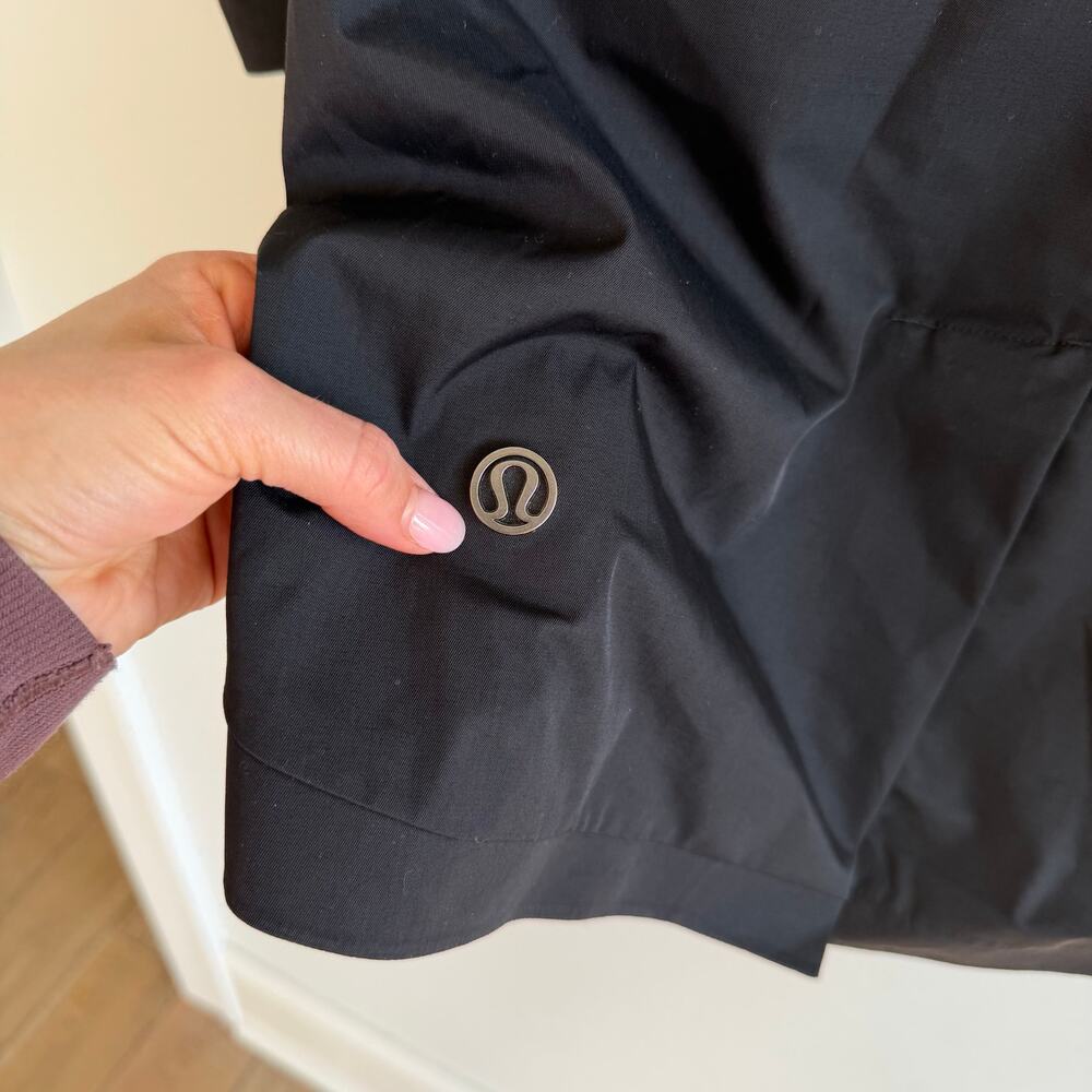 Lululemon Definitely Raining Full Zip Hooded Jack… - image 10